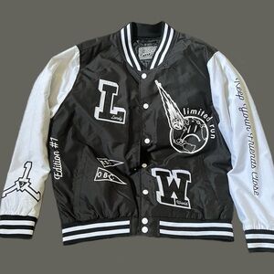 Black and white lonely World Varsity